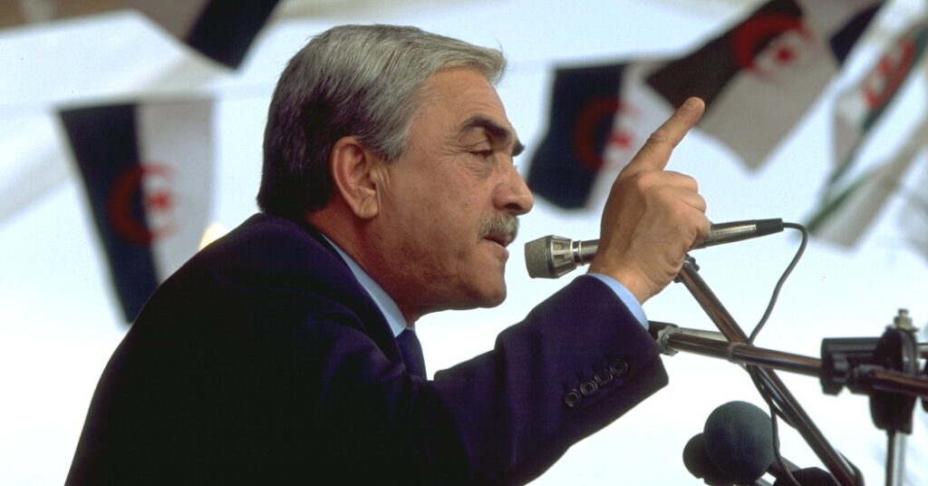Liamine Zeroual, Algerian President During Bloody Civil War, Dies at 84