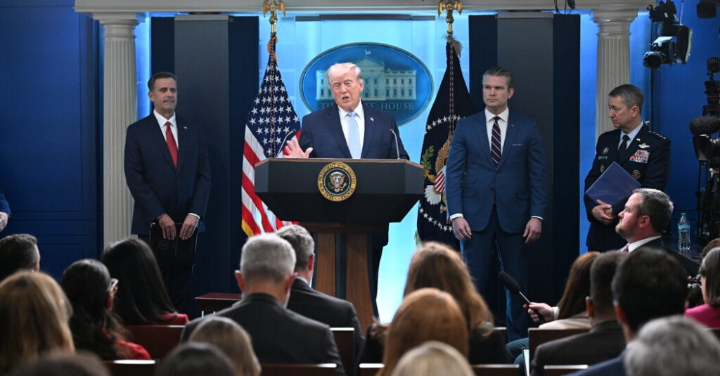 Trump Threatens Jail if Journalists Protect Certain Iran Sources