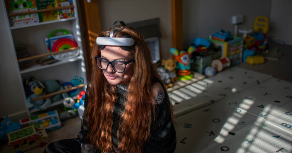 Could At-Home Brain Stimulation Reduce Psychiatry’s Reliance on S.S.R.I.s?