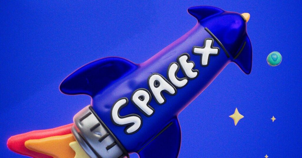 Mars or the Moon or A.I.? Elon Musk’s Changing Goals for SpaceX.