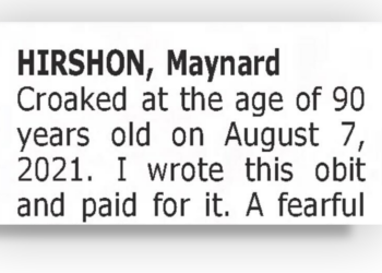 Offbeat Obituaries Honor Loss With Levity (and Brutal Honesty)