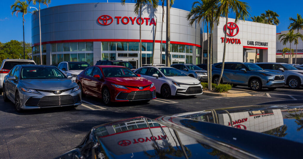 G.M. Reports Sharp Decline in Car Sales Amid War and High Prices