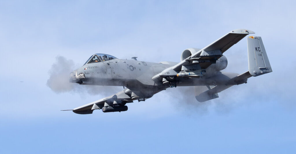 Pentagon Is Doubling Fleet of A-10 Attack Planes in Middle East