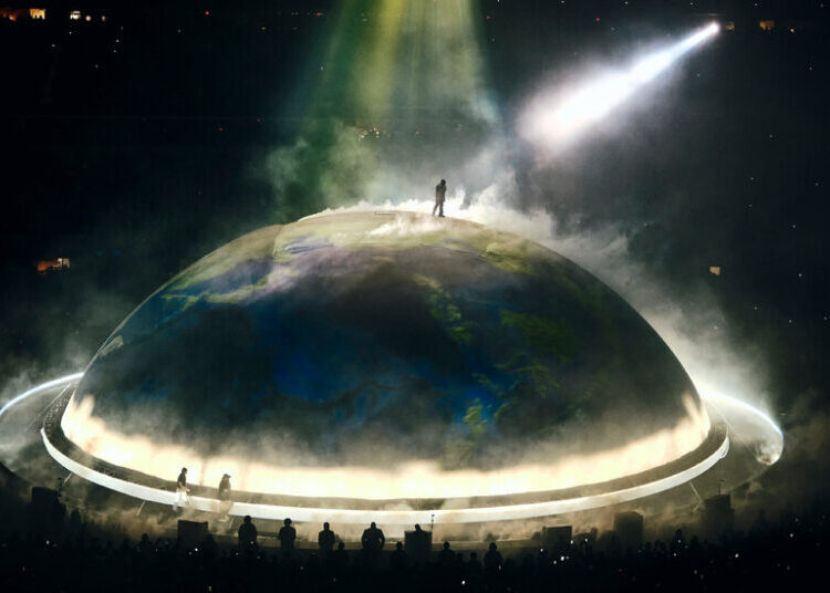 Kanye West Takes the Stage in L.A., Hoping for a Rebranding