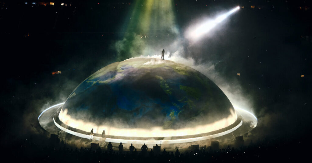 Kanye West Takes the Stage in L.A., Hoping for a Rebranding