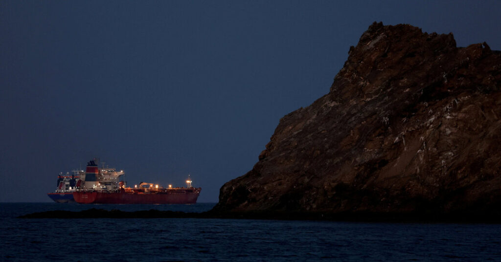 Iran Says It Will Oversee Strait of Hormuz Traffic, Even in Peacetime