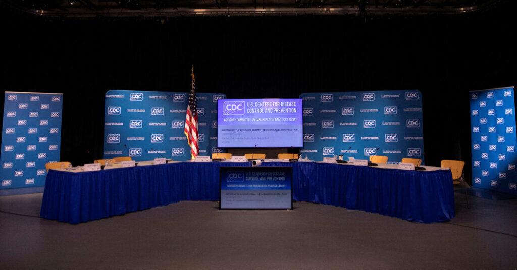 H.H.S. Takes a First Step Toward Restoring Vaccine Advisory Committee