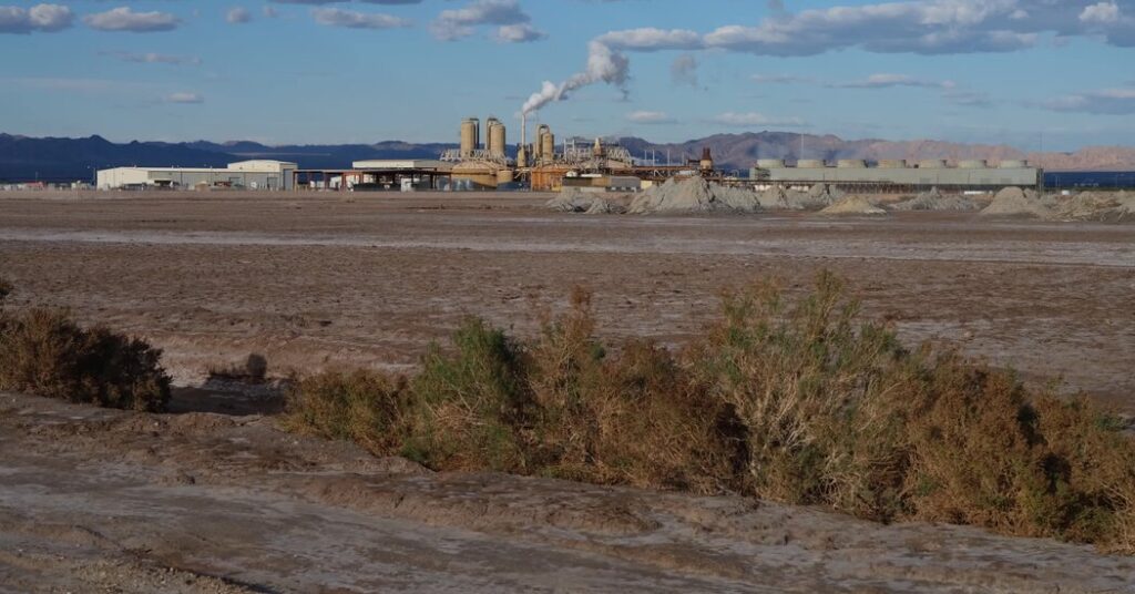 The California Lake Billed as the ‘Saudi Arabia of Lithium’