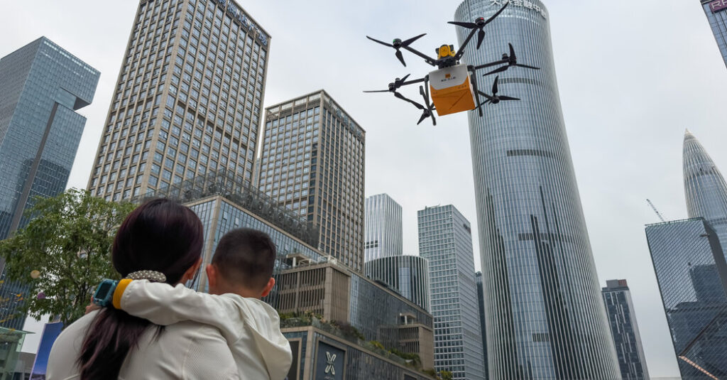 China Built the World’s Drone Industry. Now It’s Locking Down the Skies.