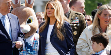 Melania Trump’s Unexpected Easter Look