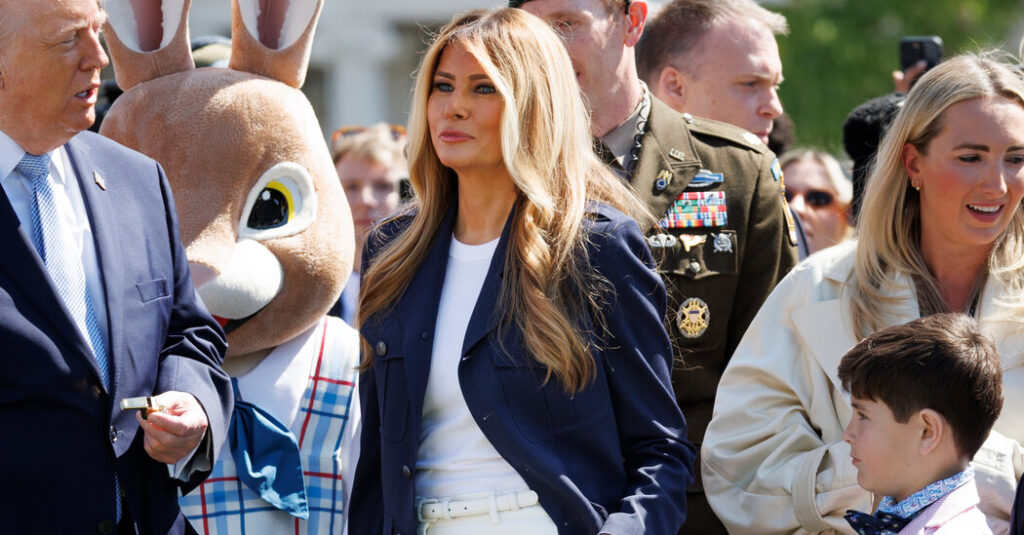 Melania Trump’s Unexpected Easter Look