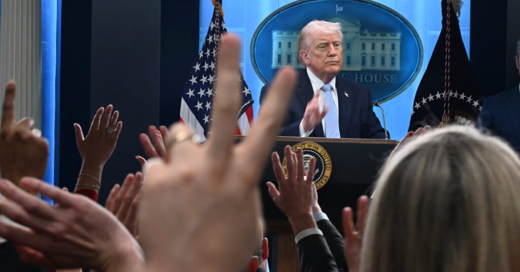 6 Takeaways From Trump’s News Conference on Iran