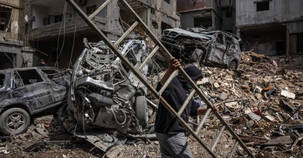 Israel Steps Up Attacks on Lebanon, Killing Dozens