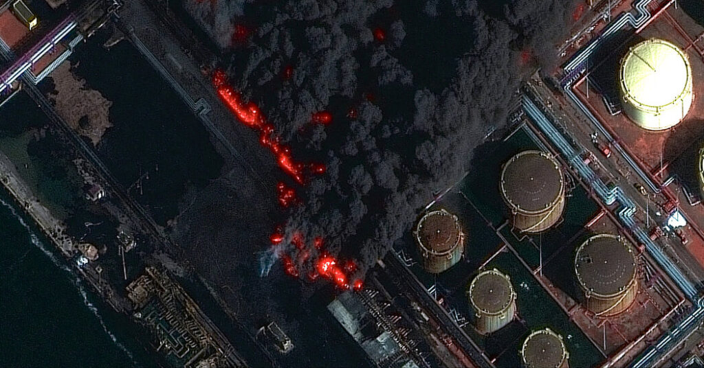 Ukraine Ramps Up Attacks on Russian Oil, Aiming to Curb Iran War Windfall