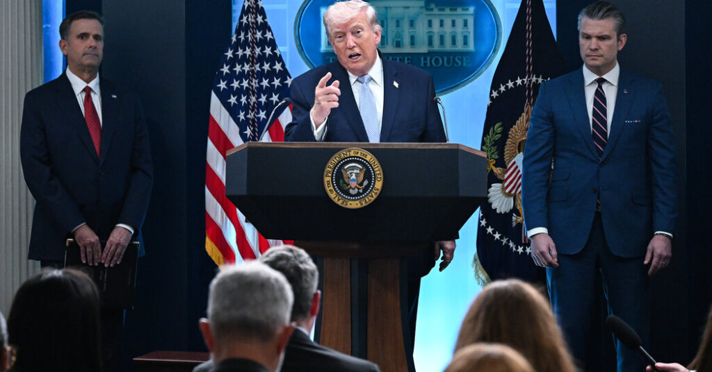 Amid Escalating Threats, U.S. and Iran Float Ideas to End War