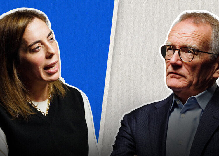 He Was an Insurance Executive. She’s a Doctor. They’re Divided.