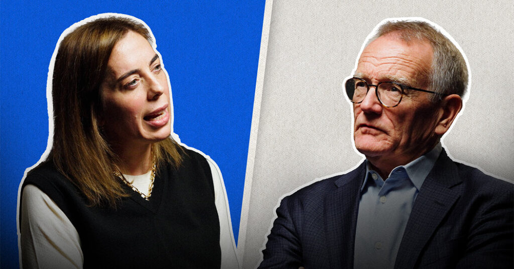 He Was an Insurance Executive. She’s a Doctor. They’re Divided.