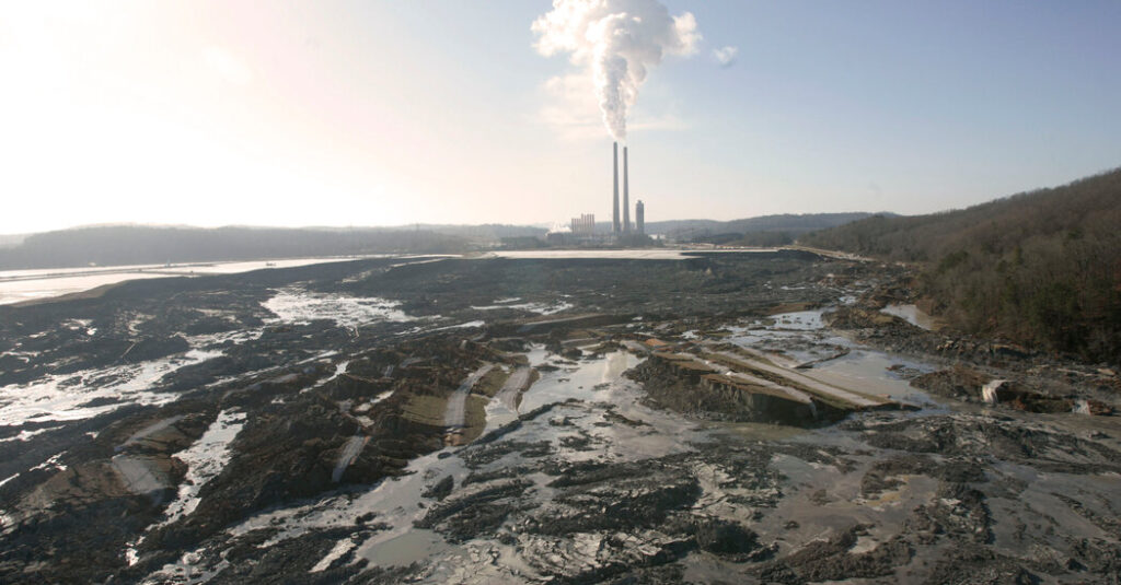 In a Boost to Coal, E.P.A. Moves to End Biden’s Toxic Ash Disposal Rules