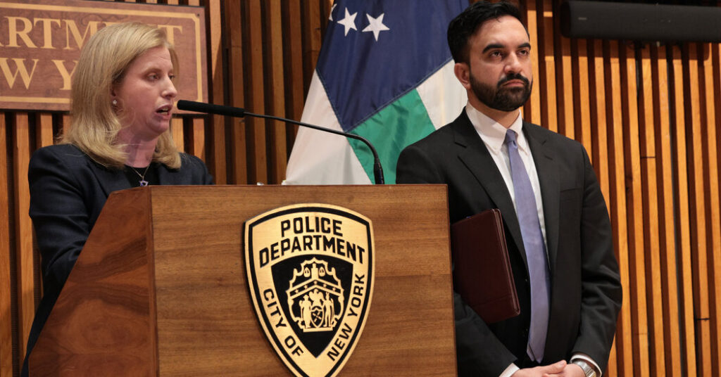 Mamdani Asserts Control Over N.Y.P.D., Saying He Would Overrule Tisch