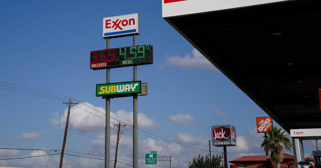 A Record Jump in U.S. Gasoline Prices Is Squeezing Consumers