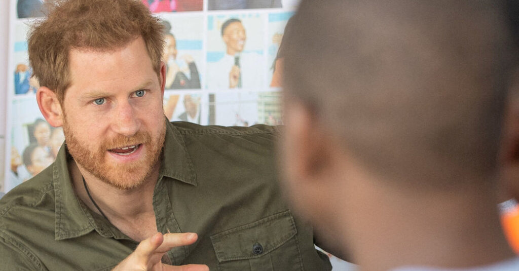 Prince Harry Is Sued for Libel by a Charity He Founded