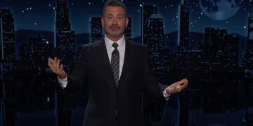 Jimmy Kimmel Salutes Melania’s White House Surprise
