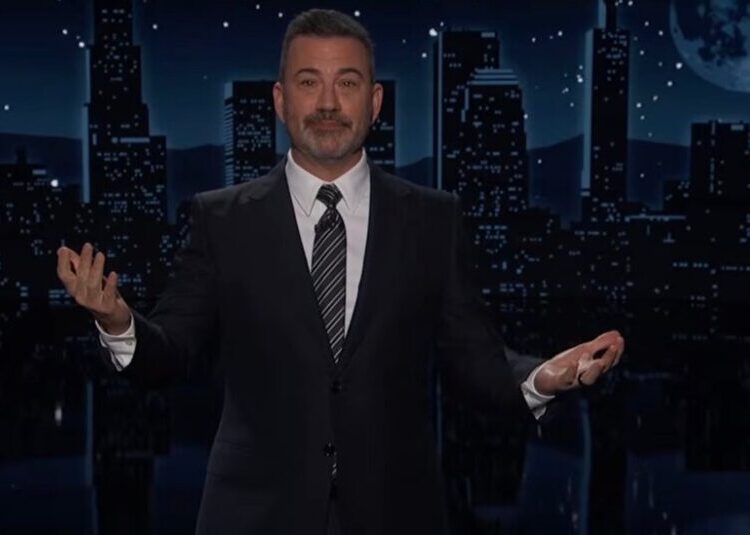 Jimmy Kimmel Salutes Melania’s White House Surprise