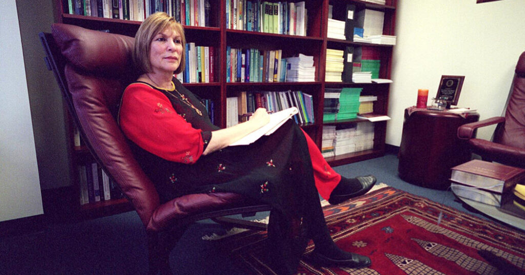 Edna Foa, Who Pioneered Exposure Therapy to Treat PTSD, Dies at 88