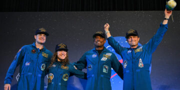 Artemis II Crew Reunites With Families and Fellow NASA Astronauts