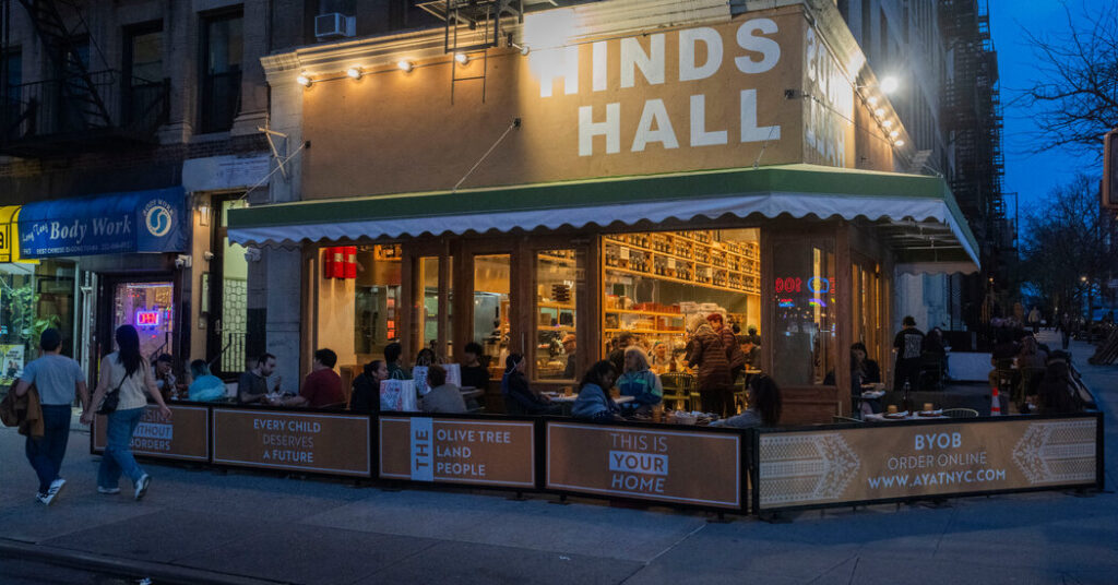 In a Restaurant’s Name, a Message of Grief and Hope for Palestinians