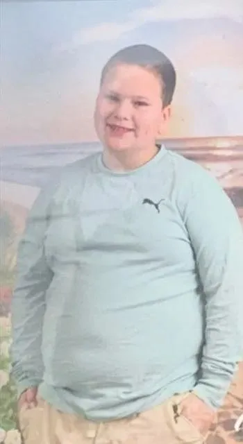 Portrait of 12-year-old Thomas Cordell Jr.