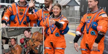 Why the Artemis II spacesuits are orange