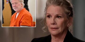 ‘Grieving’ Melissa Gilbert defends husband Timothy Busfield in first interview since child sex abuse allegations