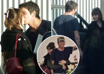 Dakota Johnson and boyfriend Role Model spotted kissing during PDA-filled date night