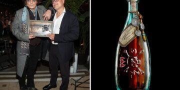 Johnny Depp steps out for rare LA appearance at star-studded launch of his booze brand