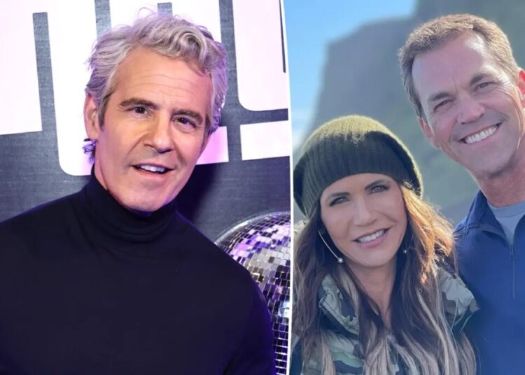 Andy Cohen takes brutal swipe at Kristi Noem’s cross-dressing husband, Bryon