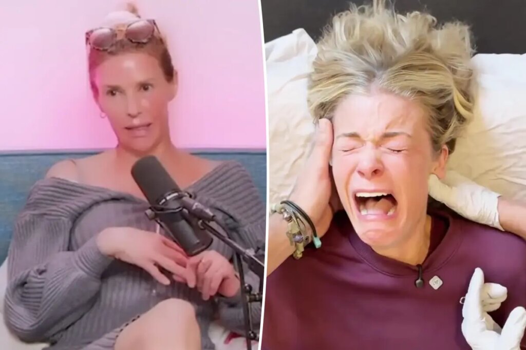 Brandi Glanville questions why LeAnn Rimes shared video of ‘painful’ deep jaw release therapy: ‘So weird’