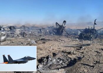 How seriously wounded US airman climbed mountain, hid in crevice and dodged Iranian bounty-hunters for 36 hours