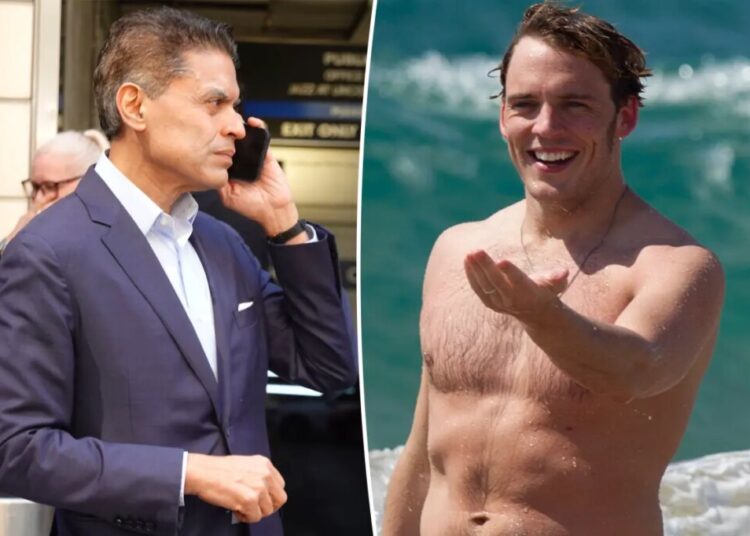 Sam Claflin going for a shirtless run, Fareed Zakaria on the 1 Train and more sightings