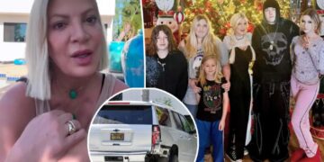 Tori Spelling breaks her silence, details terrifying car crash that sent 7 kids to hospital