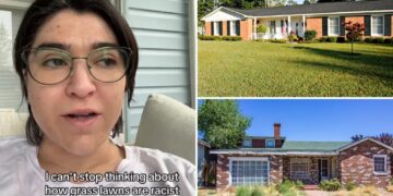 Having a nice lawn can get you labeled a white supremacist on TikTok these days