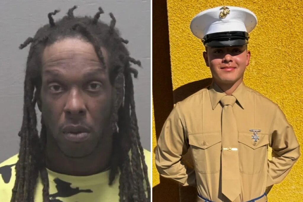 Maniac, 47, nabbed for fatally stabbing US Marine during deadly North Carolina street brawl