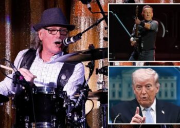 Ex-longtime Springsteen drummer Vini Lopez says woke Boss should respect Trump