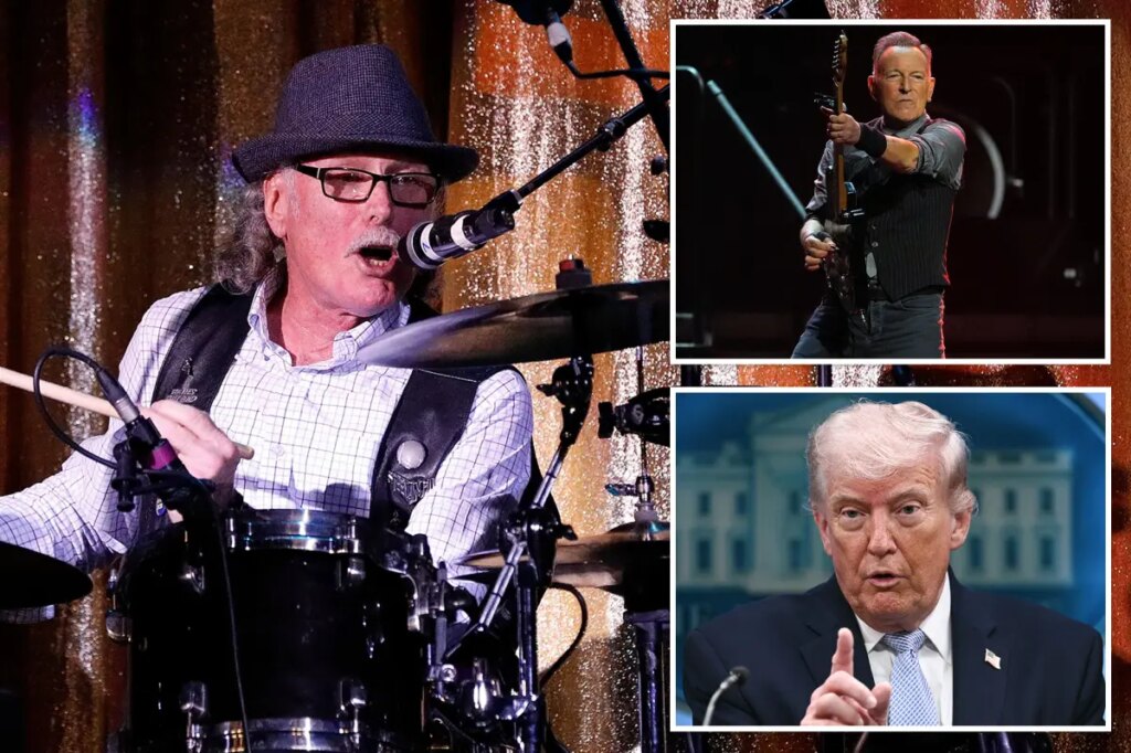 Ex-longtime Springsteen drummer Vini Lopez says woke Boss should respect Trump