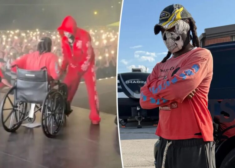 Offset shocks fans by taking the stage — and ditching wheelchair — less than 1 week after being shot