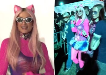 Why Paris Hilton needed protection at the potty at Coachella