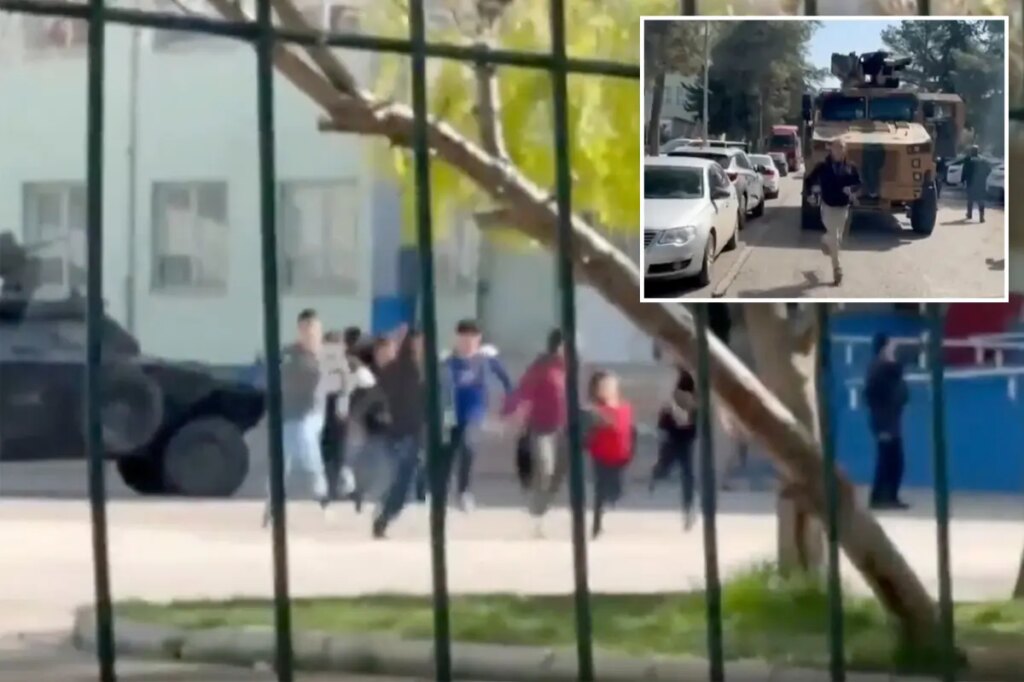 At least 16 injured in mass shooting at high school in Turkey after ex-student opens fire: report