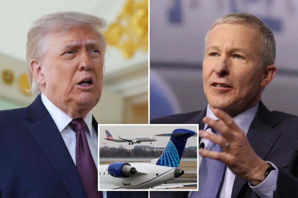 United Airlines CEO pitched megamerger with American in White House Trump meeting: report