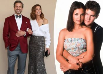 ‘Dawson’s Creek’ alums Joshua Jackson and Katie Holmes have a sweet reunion in NYC