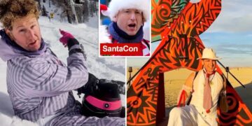 From Burning Man to the Swiss Alps, SantaCon founder — accused of stealing millions in charity’s cash — flaunts globetrotting lifestyle on Instagram